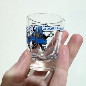 Vintage 1988 Hershey's Kisses Shot Glass